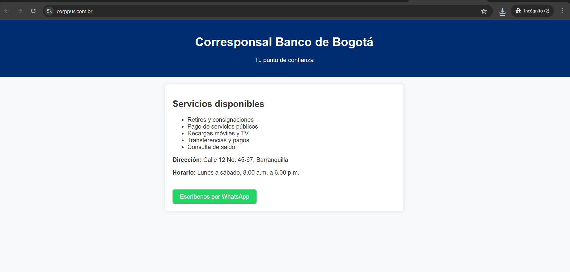 Logo Banco de Bogotá